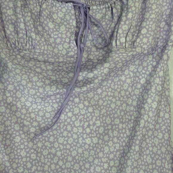 NEW Victoria’s Secret Satin Floral Bustier Corset Slip Dress Size XS Lavender - Picture 7 of 11